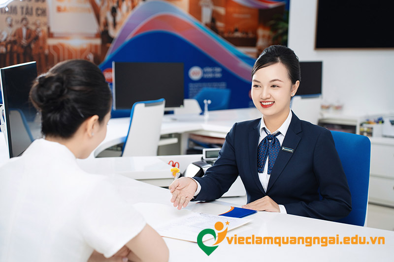 Nhân viên ngân hàng.
