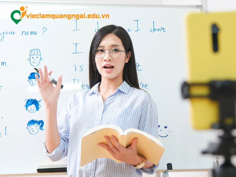 Nhu cầu tuyển dụng việc làm tiếng anh Quảng Ngãi.