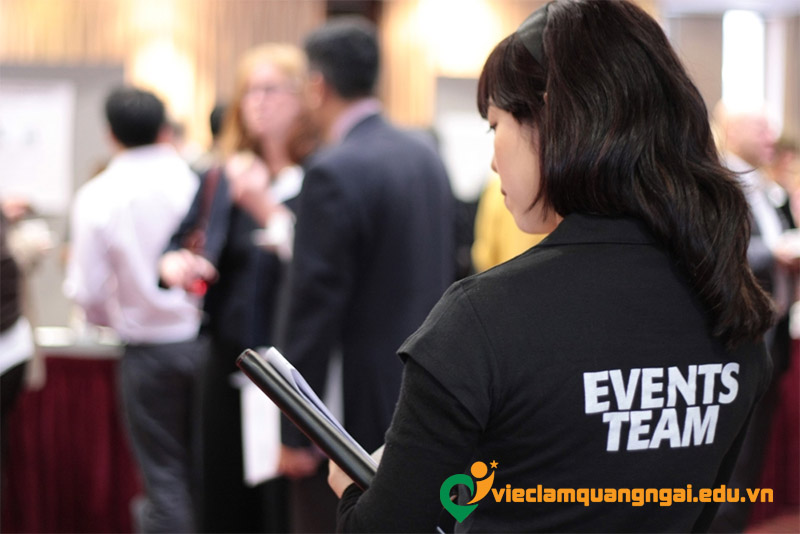 Mô tả việc làm tổ chức sự kiện.