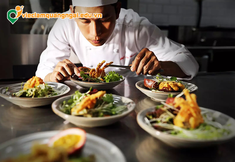 Cơ hội việc làm đầu bếp tại Quảng Ngãi hiện nay