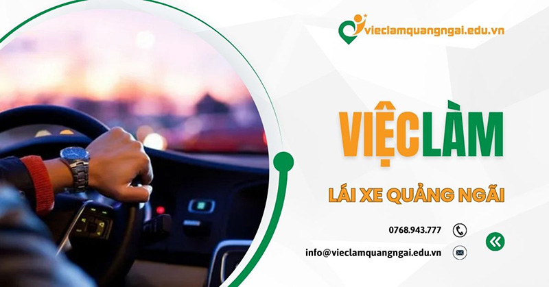 Tìm việc lái xe tại Quảng Ngãi