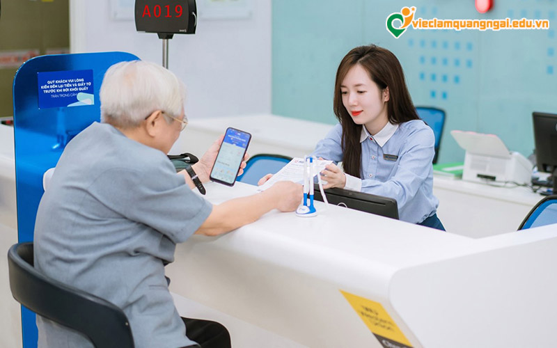 Vị trí giao dịch viên ngân hàng tại Quảng Ngãi