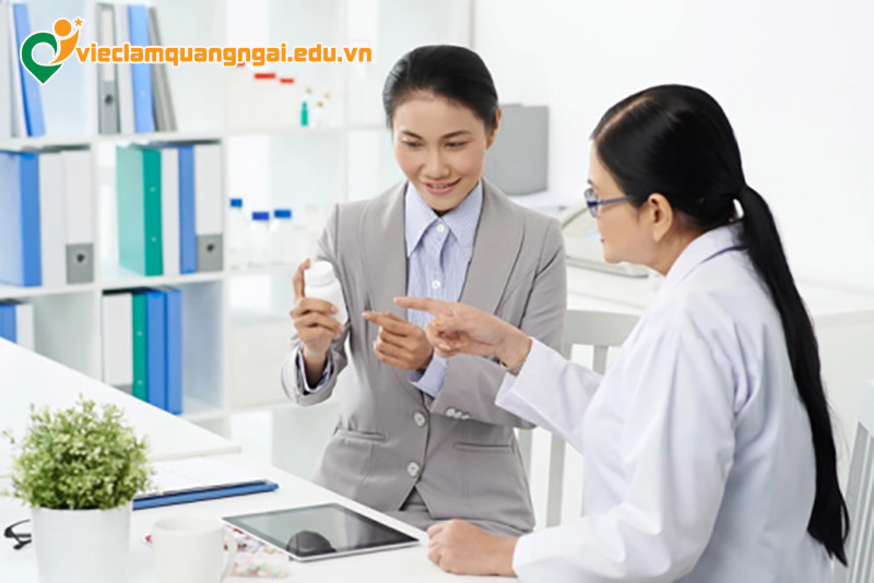 Vị trí trình dược viên