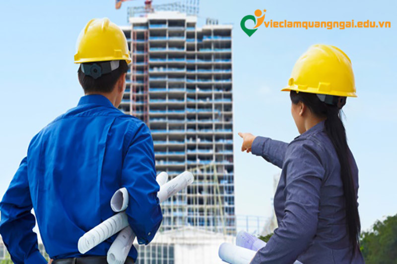 Các vị trí việc làm xây dựng Quảng Ngãi phổ biến