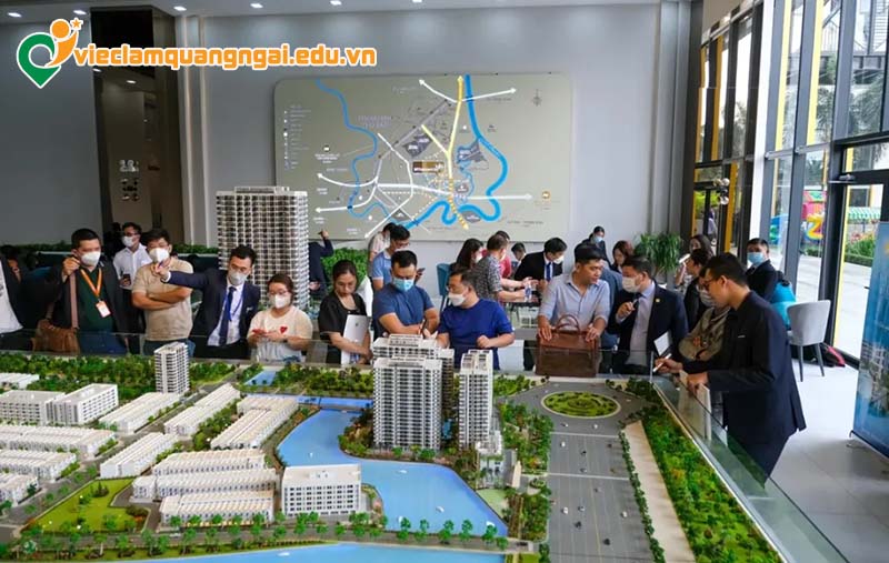 Nhu cầu việc làm ngành bất động sản tại Quảng Ngãi