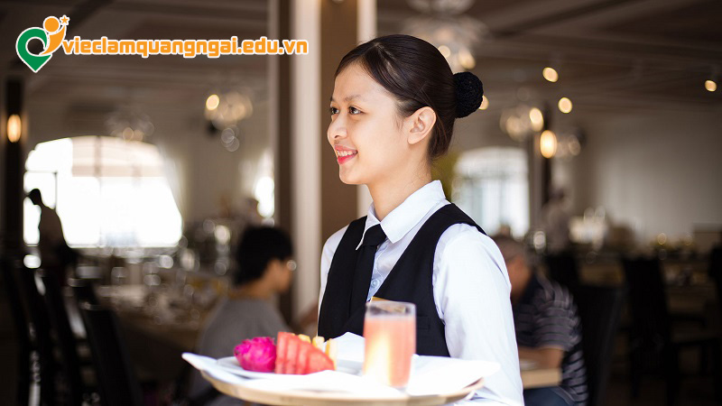 Vị trí nhân viên phục vụ tại nhà hàng Quảng Ngãi