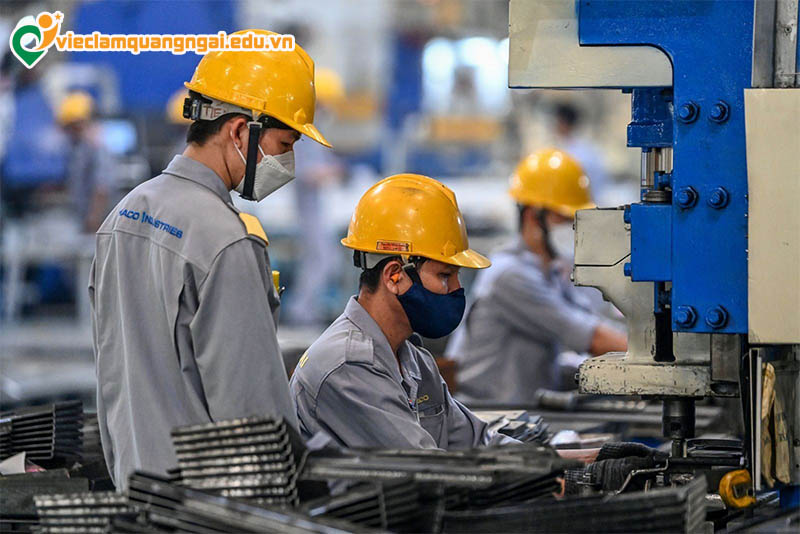 Quyền lợi và mức lương của nhân viên cơ khí Quảng Ngãi